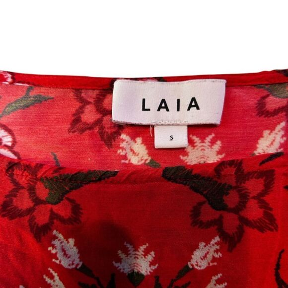 Anthropologie LAIA maxi dress laurel with pockets size small - Picture 5 of 10